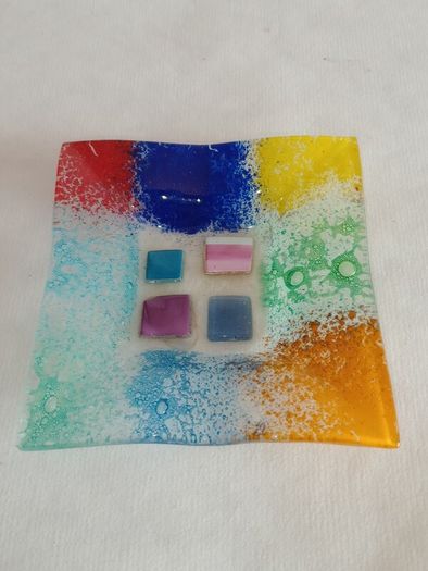 Murano Fused Glass Pin Dish