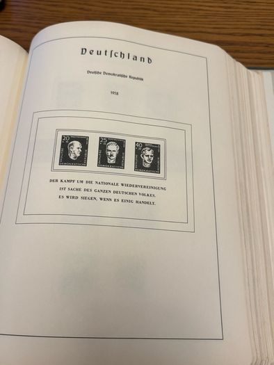 Stamp album GERMANY