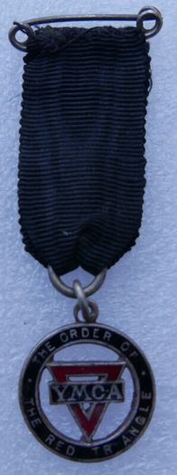 WW1 Period British YMCA Order of the Red Triangle Medal