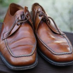 Grenson Tan leather mens shoes