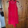 Versus Versace Red Zip Up Dress Image 4
