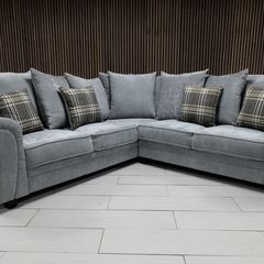 Verona Grey Scatter Cushions Sofa
