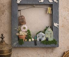 handmade tiny frame!