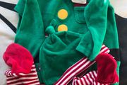 Christmas Elf onesie by Next
