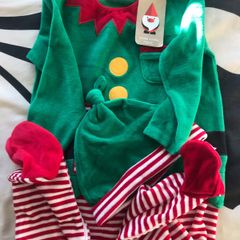 Christmas Elf onesie by Next