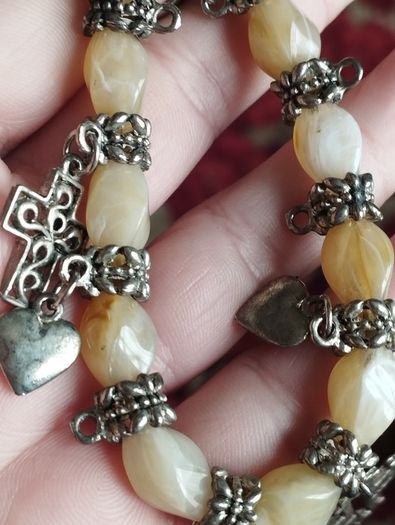 Beautiful religious bracelet.