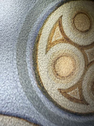 Original Artwork "Celtic Spiral" by Elizabeth A. McEwen SRUA (1937- 2020)