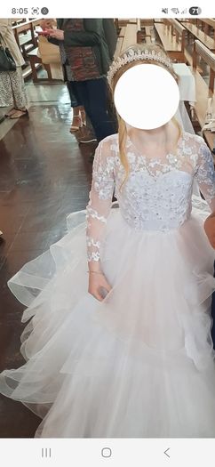 girls communion dress