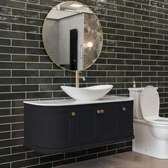 1200mm Wall Hung Vanity And Marble Worktop