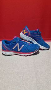New Balance 1260v5 Running Trainers  Blue/Pink  Size UK 5.5 / EU 38