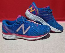 New Balance 1260v5 Running Trainers  Blue/Pink  Size UK 5.5 / EU 38