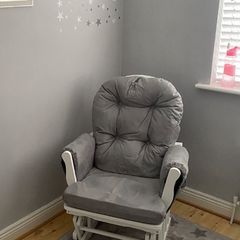 Rocking chair and footstool