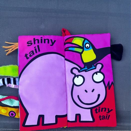 jollybaby soft book Brand New Silly Tails