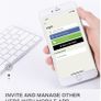 APP Bluetooth WiFi Indoor Smart Door Lock Biometric Fingerprint Lock Password Key Unlock Electronic Digital Lock Image 5