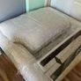 Brand new grey armchair x2 one new and one lightly used Image 4