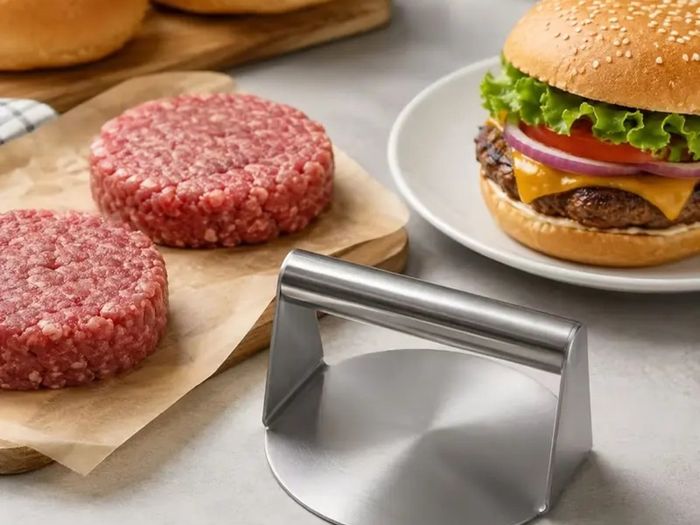 Smash Burger Press Pack of Round  Meat Masher