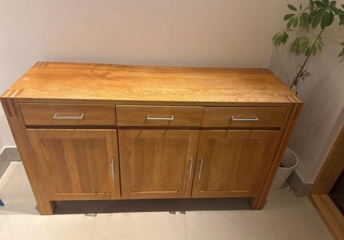 Side Board and Mirror