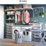 ikea Jonaxel Storage combination, white, 50x51x104 cm Image 3