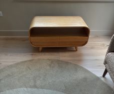 Solid Oak Media Unit