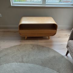 Solid Oak Media Unit