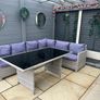 rattan garden furniture set Image 2