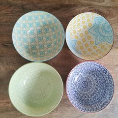 4 bowls