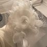 White Fascinator Image 4