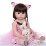 Simulation 22 Inch 55cm Reborn Baby Dolls Soft Vinyl Silicone Lifelike Reborn Babies Blue Eyes Reborn Dolls Reborn Toddler Girl Boy Toy Gift (FREE POSTAGE) Image 7