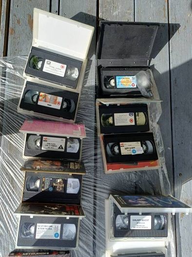 VHS Movie Collection 13 Tapes