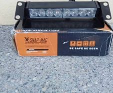 Brand New Snap-Mac Amber Dash Warning Light