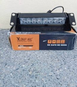 Brand New Snap-Mac Amber Dash Warning Light