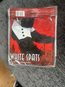 Smiffys White Spats costume accessories