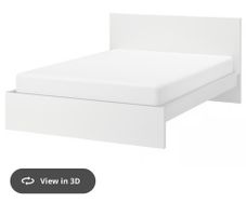 ikea Malm double bed
