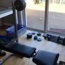 Gym bench & Barbell + weights Image 3