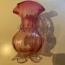 Victorian Cranberry glass jug Image 4