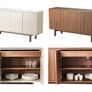 Original ikea stockholm sideboard cream and walnut Image 4