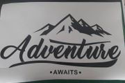 camper stickers x 2