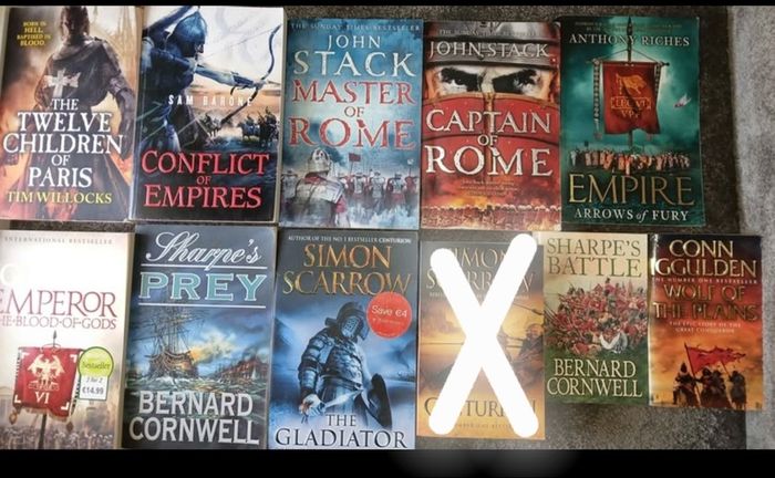 2 john stack novels and other historical fiction books