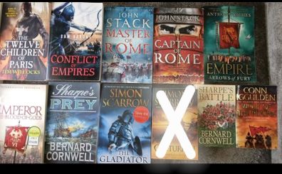 2 john stack novels and other historical fiction books