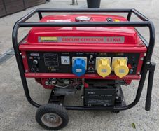 Pacini Petrol Generator 6.5 kVA / 5.2 kW (Electric Key Start