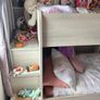 Bibop Acacia bunk bed (Parisot Bibop) Image 4