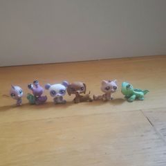 Littlest pet shop Monopoly figures