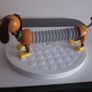 Mattel Disney Toy Story Slinky Dog Tube Body Poseable Action Figure 2017 FRX09. Image 4