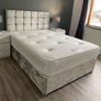 Brand New Stylish single Divan Beds.. Multiple Options Of Headboards. Tufted Memory Foam Mattresses Available. Drawers Storage Available Image 5