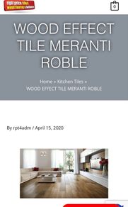 Meranti Roble floor tiles