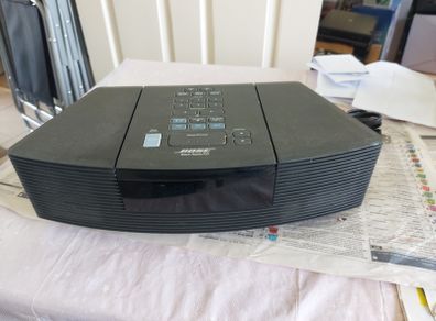 BOSE Wave Radio-CD, Model AWRC-1G, American 120v music system, requires stepdown transformer from 240 to 120 to use