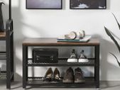 Industrial Design Shoe Bench & Shelf