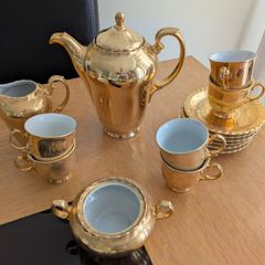 Thum gold coffee set