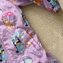 Bluey Rainy Day Print Hooded Puddlesuit (raincoat) in Purple 18-24 months Image 9