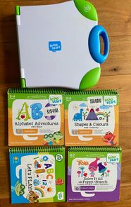LeapFrog LeapStart Interactive Learning System Bundle with 4 activity books